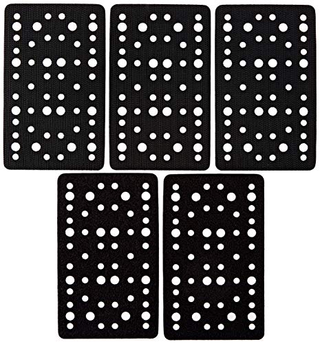 Mirka Tampone Protettivo, Per La Protezione Dei Dischi Abrasivi Con Rivestimento In Velcro, 81 X 133 Mm, 54 Fori, 5 Pezzi