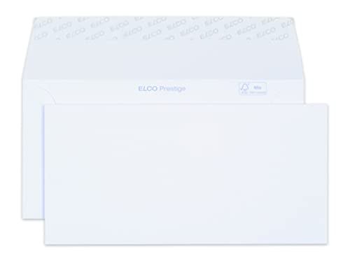 Elco 42786 Prestige - Buste Da Lettera, 120 G, Colore: Bianco