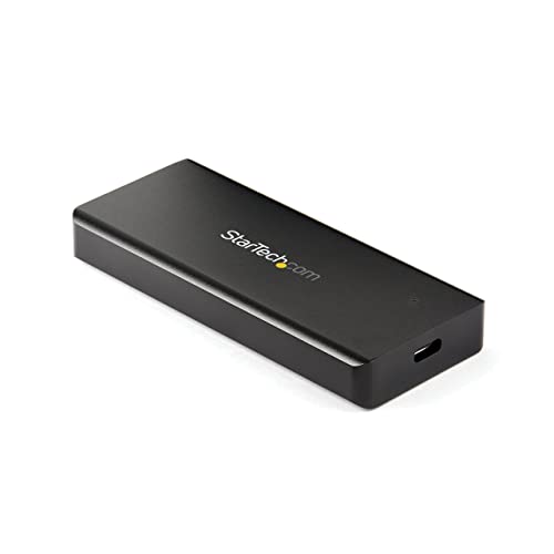 Startech.Com Box Esterno Ssd Pcie Nvme M.2 - Alluminio - Resistente All'Acqua/Polvere Ip67 - Usb 3.1 Gen 2 (10Gbps) Tipo C (M2E1Bru31C)