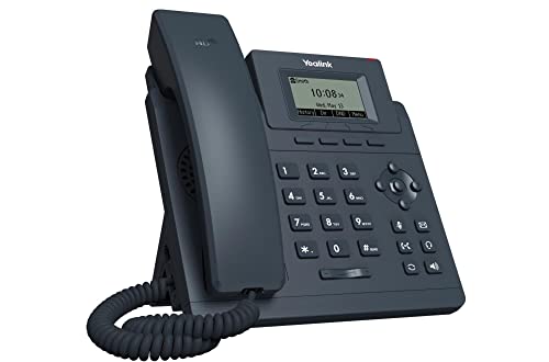 Yealink Sip-T30 Ip Phone Black Lcd