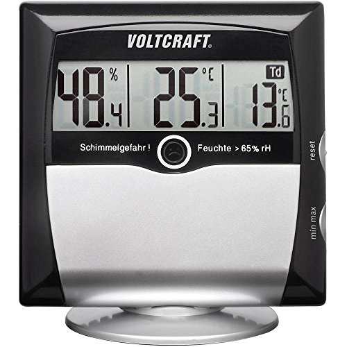 Voltcraft Ms-10 Igrometro 1% Ur 99% Ur Indicatore Punto Di Rugiada E Allerta Muffa