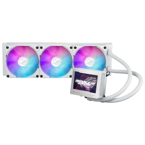 Asus Rog Ryujin Iii 360 Argb Dispositivo Di Raffreddamento A Liquido All-In-One, Cooler Cpu Con Lcd 3.5", Pompa Asetek Di 8A Generazione, Ventole Del