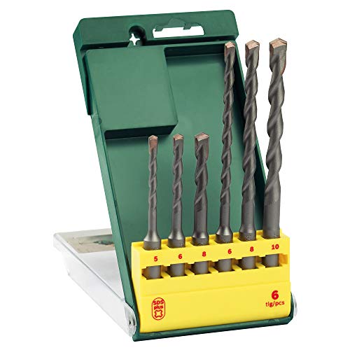 Bosch Accessories 2607019447 Sds-Plus Set Misto 6 Punte, 5-10 Mm