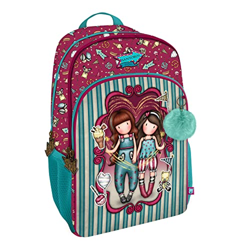 Mochila 3 Cremalle. Adapt.Carro Gorjuss™ Fairground "Fireworks"