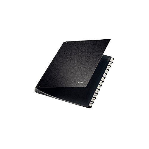 Leitz Libro Monitore Numerico In Cartone 1-12 Scomparti - Nero - 58120195