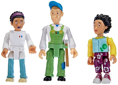 Simba 109251079 Sam Familie Flood - Set Di Statuette Mike, Helen E Mandy Flood, Completamente Mobile, 7,5 Cm, A Partire Dai 3 Anni