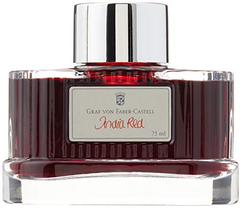 Graf Von Faber-Castell 141019 - Penna In Vetro, Colore: Rosso Indiano