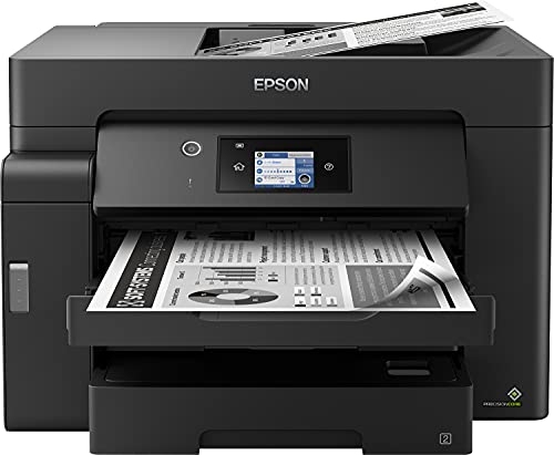 Epson Ecotank Et-M16600 Stampante A3+ Fronte/Retro, Stampa Fino A 32 Pagine/Min Monocromatico, Schermo Lcd Da 6,8 Cm, Wifi