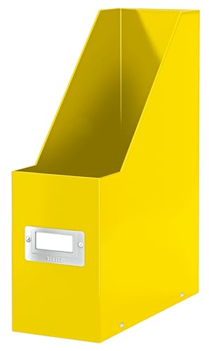 Leitz Click & Store Portariviste, Formato A4, 10.3 X 33 X 25.3 Cm, 60470016 - Giallo