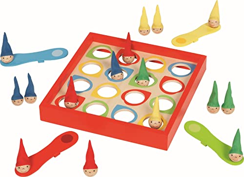 Goki 56824 - Gioco Di Famiglia Divertente In Legno Di Faggio, Gioco Di Abilità