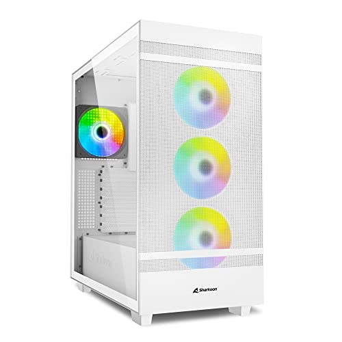 Sharkoon Rebel C50 Bianco Rgb Atx