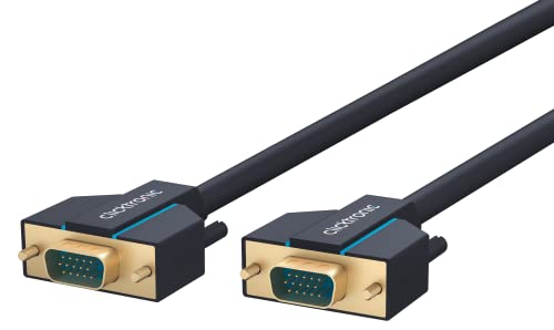 Clicktronic 70352 Cavo Vga - Vga, 1M, 3 M Lunghezza Del Cavo