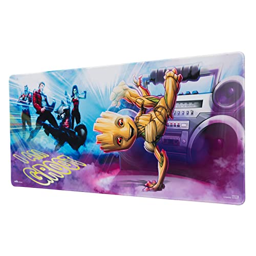 Grupo Erik: Tappetino Mouse Marvel Groot | Tappetino Mouse Marvel Xxl, Base Antiscivolo, 100% Waterproof E Con Rifiniture Di Qualità, 80 X 35 Cm, Groo