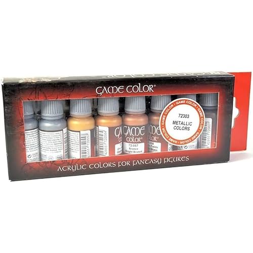 Vallejo Game Metallic Color Set