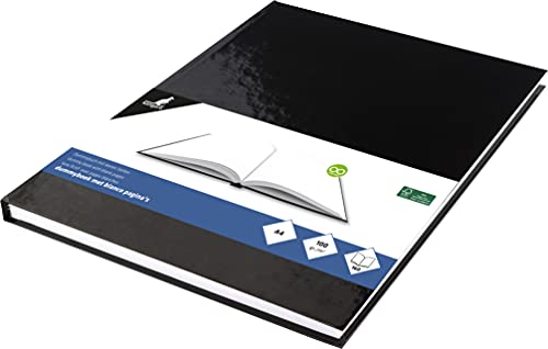 Kangaro Quaderno Per Ciuccio, Formato A4, Copertina Rigida, 80 Fogli, 100 G, Colore: Nero