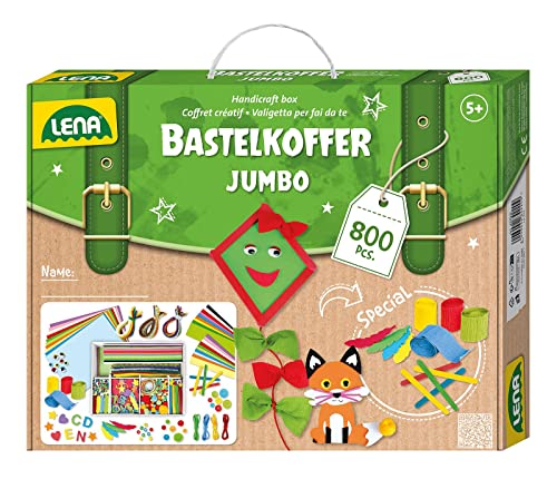 Lena- Mano Mestiere Scatola, Multicolore, 800 Teile, 42629