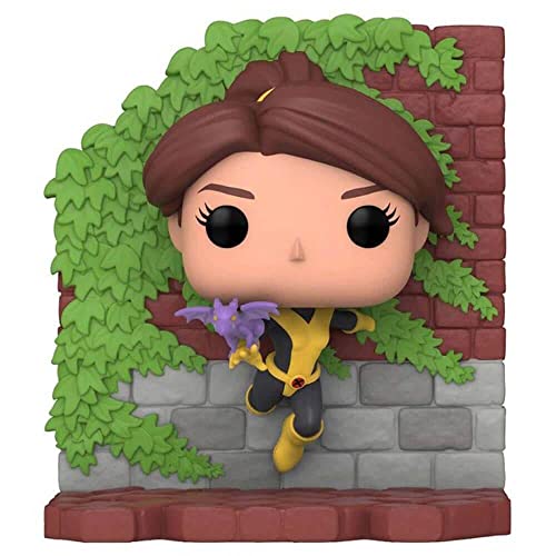 Funko Marvel Pop! - Statuina In Vinile Di X-Men Kitty Pryde Con Lockheed, 9 Cm