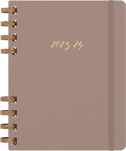 Moleskine Academic Monthly Planner 2023-2024, Agenda Settimanale E Mensile Da 12 Mesi, Agenda Universitaria Con Copertina Rigida, Formato Xl 20 X 25 C