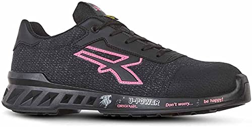 U-Power Red Leve Michelle, Scarpe Antinfortunistiche, Scarpe Da Ginnastica Unisex Leggere Antiperforazione, Suola In Rafia, Suola Infinergy, Con Punta