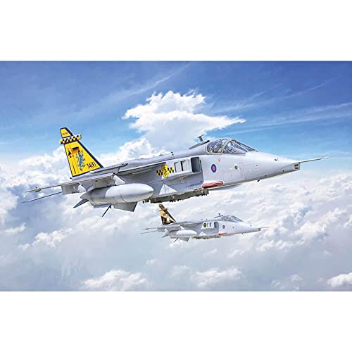 Italeri 1459 Jaguar Gr.1/Gr.3 Raf, Scala 1:72, Plastic Model Kit, Modello In Plastica Da Montare, Modellismo, Aerei, Grigio
