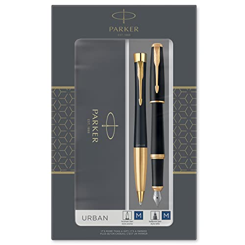 Parker 2093381 Pen Set Black Gold 2 Pc(S)