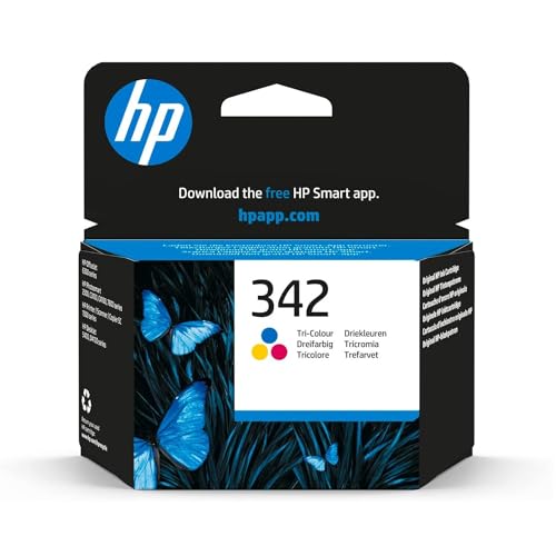 Hp 342 C9361Ee, Cartuccia Originale Hp Da 175 Pagine, Compatibile Con Stampanti Hp Officejet 6300, Photosmart 2500, 3100, 4100, 7800, Deskjet, Tricrom