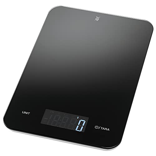 Wmf 608736040 Bilancia Digitale Da Cucina, Nero, Elektronisch, Vetro