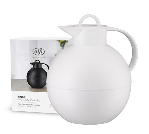 Alfi Kugel Caraffa Termica, Bianco Opaco