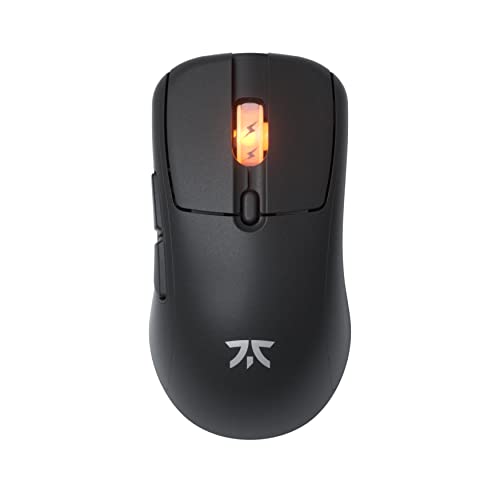Fnatic Bolt Mouse Da Gaming Wireless Nero – Sensore Pixart 3370, 67G, Wifi & Bluetooth, Carica Usb-C, Switch Kailh Gm 8.0, 4 Profili, 4 Dpi Fasi, Ptfe