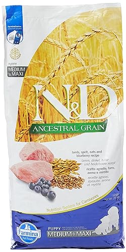 Farmina N/D Low Grain Puppy Lamb And Blueberry Medium/Maxi 12 Kilograms