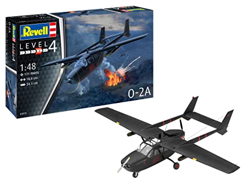 Tescoma- Revell 03819 O-2A Skymaster 1:48 Kit Modello Scala