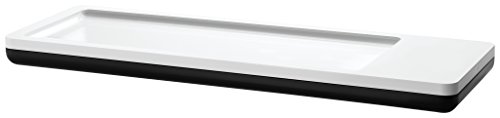 Han 17650-32 - Vaschetta Porta Matite I-Line, 1 Scomparto, In Plastica, 280 X 18 X 95 Mm, Bianco/Nero