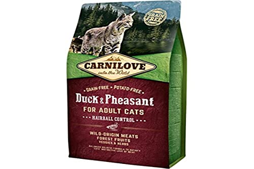 Carnilove Feline Pollo Pato Faisan Hairball Control 6Kg