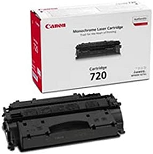 Canon Cartuccia 720 Toner Nero, Rendimento 5000 Pagine, Imballo In Cartone