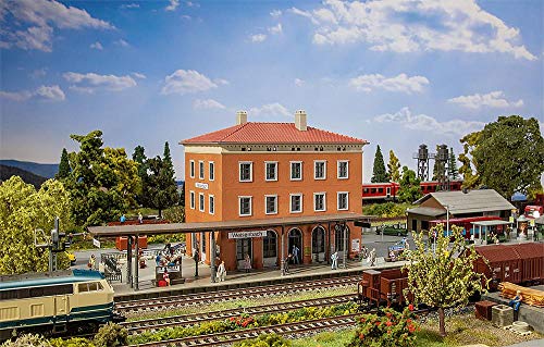 Faller Faller-110135 110135 H0 Stazione Bavarese Weisenbach, Colore Bianco