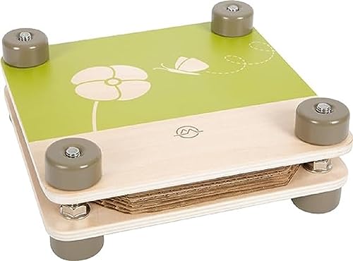 Small Foot Fiori Discover, In Legno Certificato Fsc 100%, Pressa Per Lavoretti, Dai 3 Anni, 12436