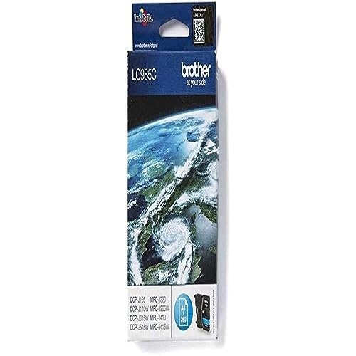 Brother Lc985C Cartuccia Inkjet Originale, Capacità Standard, Fino A 260 Pagine, Per Stampanti Dcpj140W / Dcpj315W, Colore Ciano