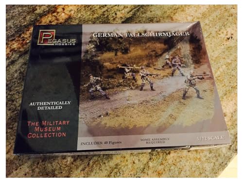 Pegasus Pg7224 – 1/72 Ww Ii: Tedesca Paracadutisti Plastica Modellino