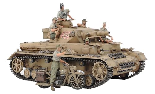 Tamiya 25208 1:35 Dt. Pzkpfw.Iv Ausf.F M. Krad Dak - Modellismo, Kit Di Costruzione In Plastica, Hobby, Artigianato, Incollaggio, Modello, Assemblaggi