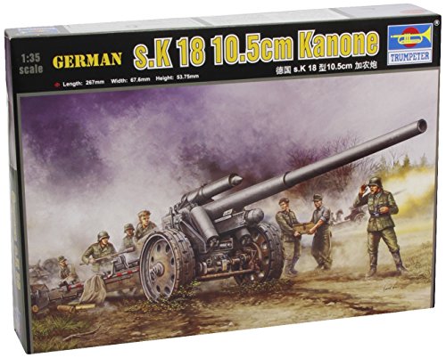 Faller Trumpeter 02305 - Modellino Cannone Tedesco, 10 Cm