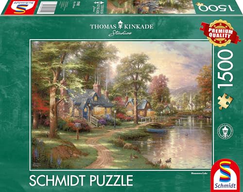 Schmidt Spiele - Puzzle, Along The Lighted Path, 1.500 Pz.