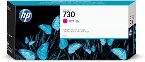 Hp 730 P2V69A, Cartuccia Originale Hp Da 300 Pagine, Compatibile Con Stampanti Hp Designjet Serie T1700, Magenta