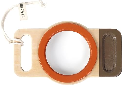 Small Foot- Entdeckerspielzeug Lente D'Ingrandimento Xxl Discover In Legno Certificato Fsc 100%, Gioco Per Outdoor, Da 2 Anni, 12435
