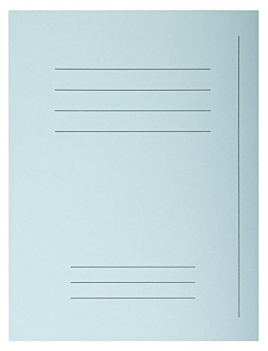 Exacompta 435006E - Lote De 50 Subcarpetas Forever® 250 Impresas, Color Azul Claro