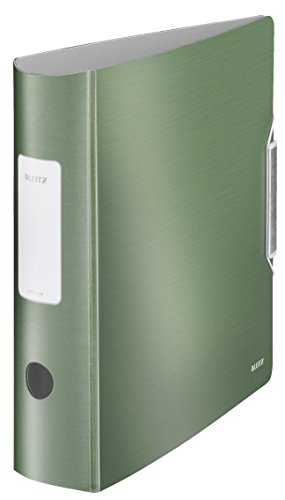 Leitz Active Style Registratore 180°, F.To Commerciale Dorso 7,5 Cm, Verde Celadon, 11080053