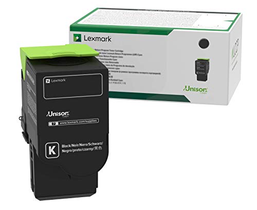 Lexmark C2320K0 Cartuccia Toner Original Nero 1 Pezzo(I), Normal