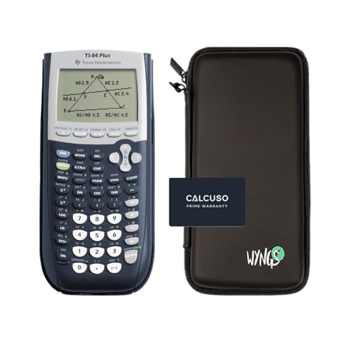 Ti-84 Plus + Garanzia 5 Anni + Custodia