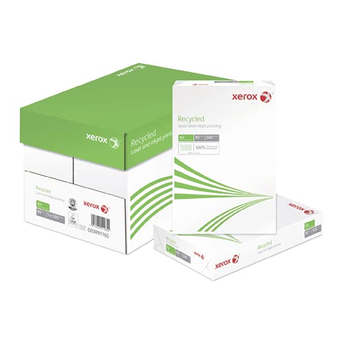 Xerox Recycled, Carta Riciclata, Iso 70 5 X 500 Fogli