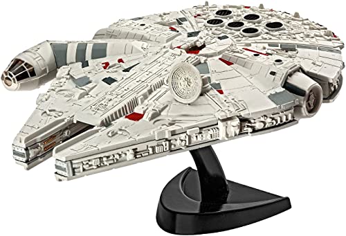 Revell Millennium Star Wars Control 1/241 Model Set Millenium Falcon, Colore Grigio, Rv63600