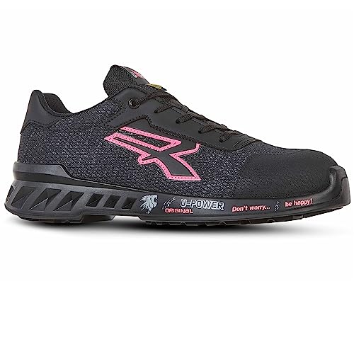 U-Power Red Leve Michelle, Scarpe Antinfortunistiche, Scarpe Da Ginnastica Unisex Leggere Antiperforazione, Suola In Rafia, Suola Infinergy, Con Punta